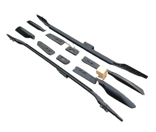 Barres de toit haut de gamme SilverBlack pour Toyota Land Cruiser Prado FJ150