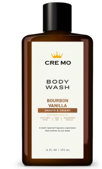 Mens Body Wash, Bourbon Vanilla, 16 oz (Pack of 1)