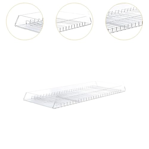 Porte-CD acrylique stable et robuste pour 25 disques