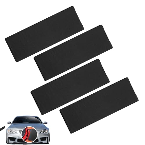 Juego de 4 protectores de puerta de garaje para coche, protección de aparcamiento, amortiguador de golpes, protección duradera contra colisiones de vehículos | Uso en garaje