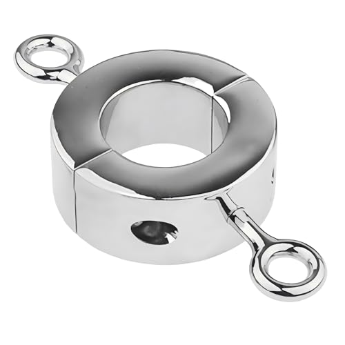 Anneaux de résistance pour exercices intensifs pour hommes, accessoires d'aide en acier inoxydable, soulagement du stress et relaxation (FRF25) (Medium)