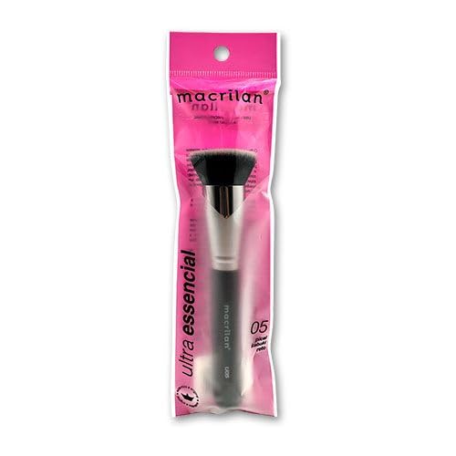 Macrilan Pincel Profissional Kabuki Reto - Linha Ultra Essencial - U05