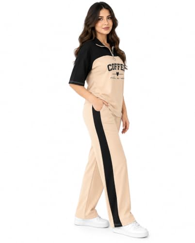 FUKU hub Women's Printed Co-Ord Set Black - Image 5