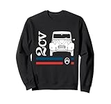 Produit sous licence officielle Citroën avec le design blanc 2CV Racing Stripes