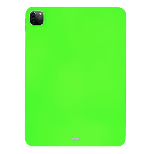UUcovers for iPad Pro 12.9 inch Tablet Case 2022/2021/2020/2018 Model (6th/5th/4th/3rd Generation), Lightweight Soft TPU Back Shockproof Cover Flexible Silicone Bumper Drop Proof Shell, Light Green by UUcovers - Used condition - US$14.30
