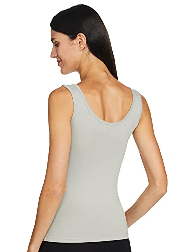 Image of Longies Women's Sleeveless Camisole (LWSLTPO2V001 Mustard & Grey07 XL)