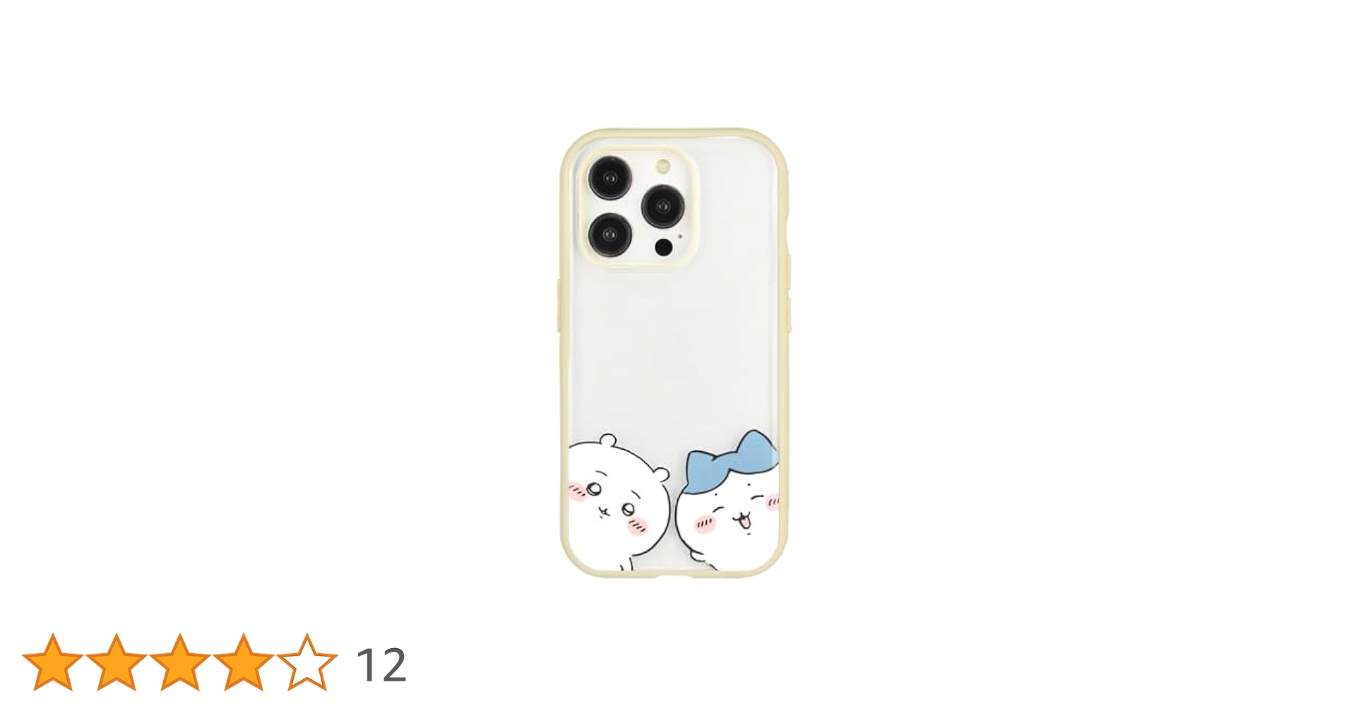 Amazon.co.jp: グルマンディーズ ちいかわ IIIIfit Clear(イー