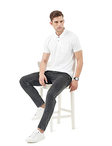 Image of INKD Men's Jeans - Mid-Rise | Regular Fit | Men Jeans Pants