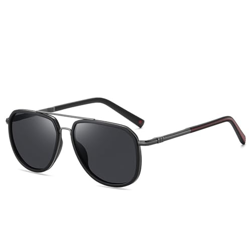 Lunettes de soleil de luxe pour hommes aux finitions vintages soignées
