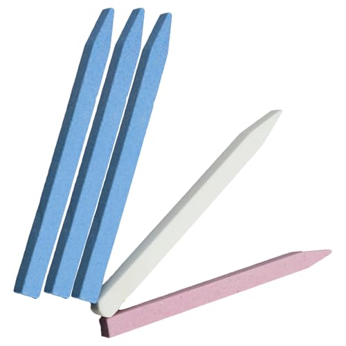 NUOBESTY Set de 5 Limas de Manicura Piedra Pómez para Uñas de Manos y Pies Accesorios para Uñas Naturales Gel Pulidor Multifuncional para Cuidado de Cutículas y Color Color Aleatorio