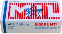 Confezione 10 x 1000 Punti Acciaio