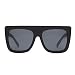 Quay Australia CAFÉ RACER Women's Sunglasses Oversized Boxy Bold - Black/Smoke