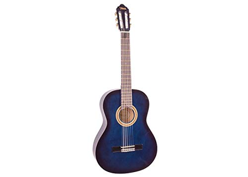 Valencia Classical Guitar 1/4 Size - Blue Burst Color