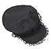 Lace Hat for Lady Girl Fashion 2000s Driver Girl All Matching Sun Streetwear Hat Black