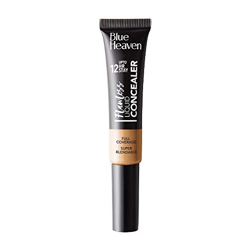 Image of Blue Heaven Liquid;Cream Flawless Liquid Full Coverage Concealer For Normal Skin - Caramel, 401 Matte Finish Caramel 17 Ml, Pack Of 1