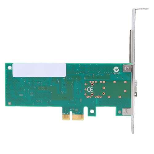 Tarjeta de Red Zyyini PCIe 1Gbps, Adaptador SFP Puerto Único de Fibra Ethernet con Controlador 210AT, Conectores Chapados en Oro, para Sistemas Windows y Linux VMware ESXi miniatura 6