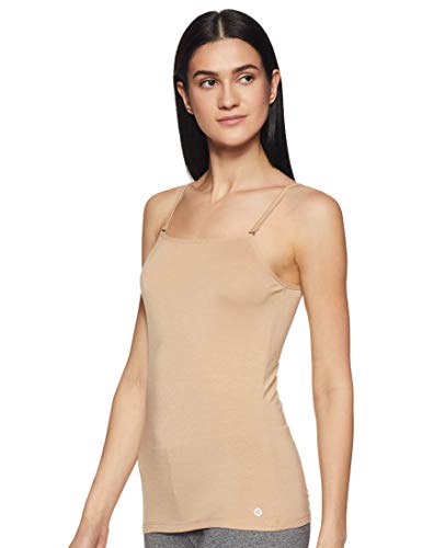 Image of Enamor Sleeveless Regular Length Slim Fit Camisole for Women - All Day Comfort, Modal Fabric - E007