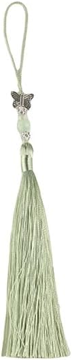 7pcs Silky Craft Tassels Small Bookmark Tassels Handmade Soft Mini Tassels for for Jewelry Making, DIY Crafts, Keychains, Graduation