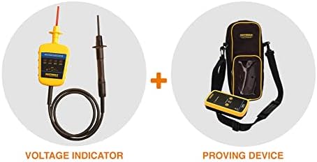 Martindale VIPD150-S Voltage Indicator and Proving Device Kit, GS38 Compliant, 50–1000V AC/DC