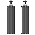 2 Pack Black Filters,Water Filter Replacement for Berkey® BB9-2 Black Activated Carbon Filters, Compatible with Berkey® Gravity Water Filter System,Replacement for Berkey Black Filters