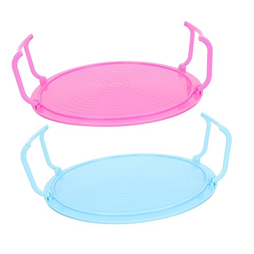 STOBAZA 2Piezas Estante de Vapor Multifuncional Microondas Resistente Calor y Frío Organizar Cocina