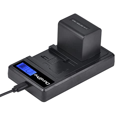 DuraPro 2Pcs 2500mAh NP-FV70 NP FV70 Akku + LCD USB Ladegerät für Sony NP-FV50 FV30, FV100; V-Serie, Handycam HDR-CX230 HDR-CX150E HDR-CX170 CX300 Z1-Camcorder - Image 4