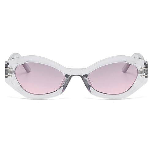 Image of Square Thick Frame Wide Leg Sunglasses Women Retro Beach Sunglasses Men Hip Hop Party Sun Glasses UV400