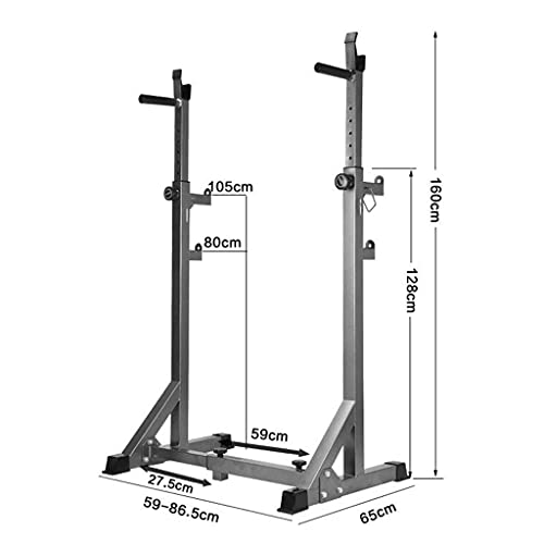 Fbite Parallel Bar Squat Rack Multifunctional Squat Rack Home Fitness Machine Bench Press Squat Barbell Rack Strength Training Squat Rack #TOP6