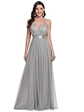 DISEÑO: Este vestido de dama de honor presenta cuello en V profundo, tirantes finos y cintura imperio. La cruz sin respaldo mostrará perfectamente tu hermosa espalda. elegante y una camada sexy.