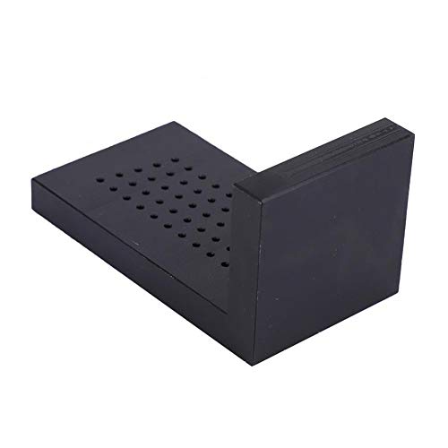 bzh Rough Medidor de carpintería Scribe Marca de línea de aleación de Aluminio T Tipo de Grabado láser Scribe Carpintero Herramienta de medición Centrar (Color : Black)