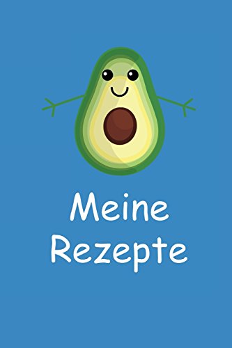 Meine Rezepte: 60 Vorgefertigte Seiten Zum Selberschreiben (German Edition)