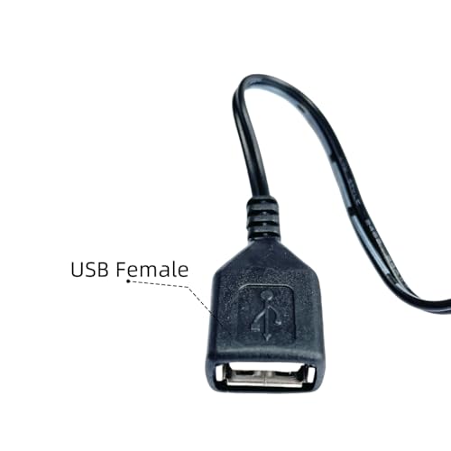 Image of Portable Battery Pack for Neon Signs - 5V LED Neon Sign Power Supply, Convert Plug-in Neon Lights to Battery-Operated (3AA, Black)