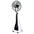 XBrand Black/White Intelligent Cool Mist Standing Oscillating Fan, 47 Inch Height