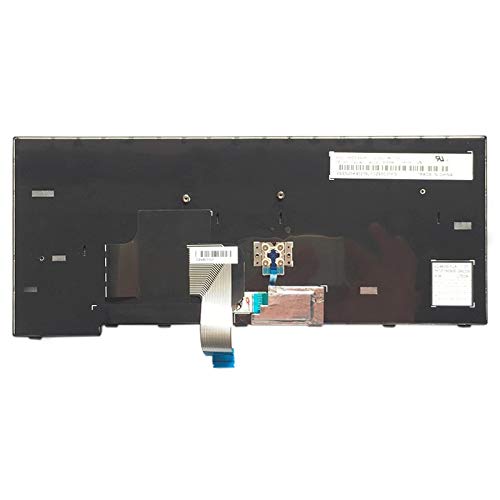 Tastiere sostitutive Compatible per laptop Tastiera USB Compatible for laptop versione USA con stick di puntamento Compatible for Lenovo IBM Thinkpad E470 / E470C / E475, Teclado 01AX080 / 01AX