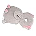 Baby Head Protector Backpack Cartoon Animal Reduce Impact Safety Pillow for Toddler Back Soft Fabric Adjust Strap for Placement (Type B 30cm)