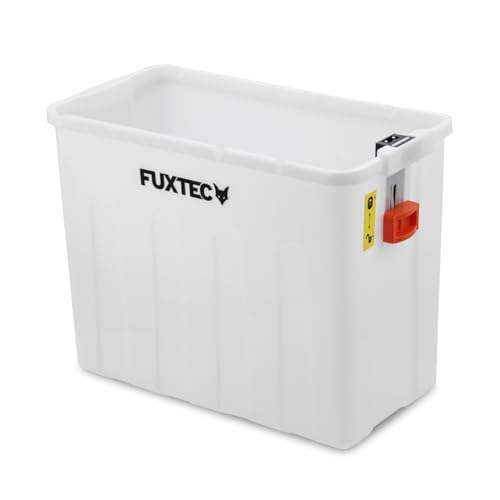 Fuxtec Biotrituratore Elettrico FX-EGH2800B – Motore A Induzione Da 2800 W – Sistema A Rullo Silenzioso – Contenitore Raccolta 60 L – Protezione Anti-Blocco – Taglia Rami Fino A 44 Mm - 12