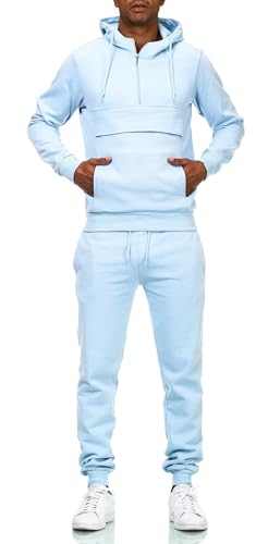 iProfash Chándal deportivo para entrenamiento, pantalones de entrenamiento, jersey, talla 3, ( 9412 Chándal ) L-Azul, M