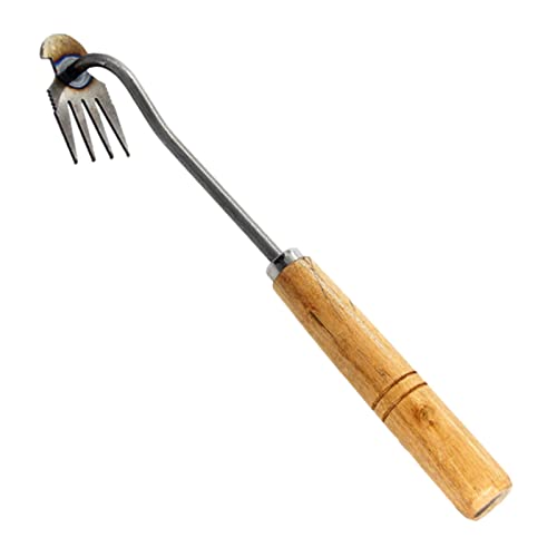 TAOLE Rastrello Elimina Erbacce, Estirpatore di Erbacce da Giardino Sarchiatrice Manuale Pinza per Tarassaco, Attrezzi da Giardino, Decespugliatore Professionale