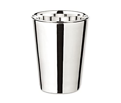 EDZARD tasse conique, hauteur 10 cm, argenté, QualiPlated