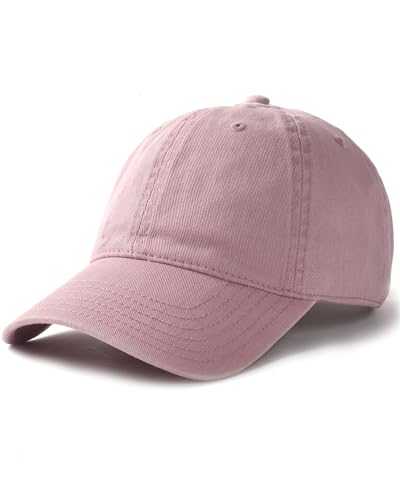 Image of FURTALK Unisex Vintage Washed Unstructured Baseball Cap Washed Cotton Adjustable Dad Hat