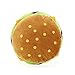 BUSHIKO Cheeseburger, cuscino per hamburger, soffice cuscino in peluche per hamburger, morbido cuscino imbottito per hamburger, può essere utilizzato come cuscino lombare, poggiatesta