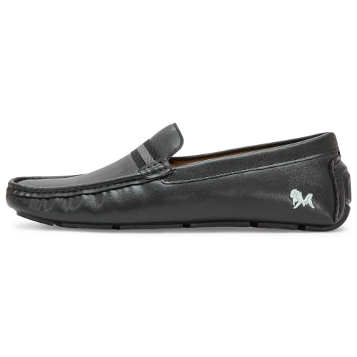 Neeman's All Purpose Loafers for Men, Black - Image 3