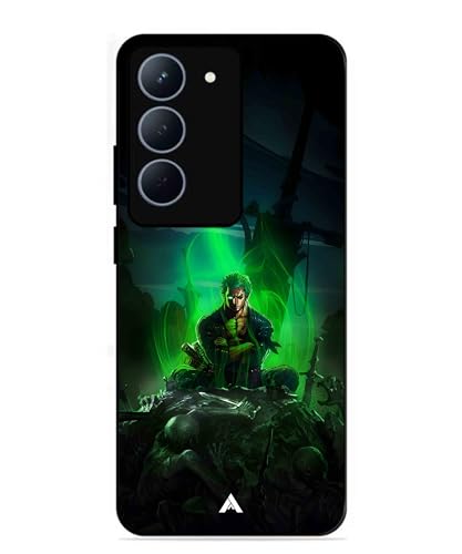 Image of Premium Anime 1 Case for Realme 14X (Glossy Finish) Soft-Touch Metal TPU Back Cover, Shockproof, Designer, Aesthetic Mobile Phone Case