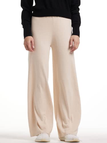 EURKEA Women's Cashmere Blend Trousers, Gifts Ready2