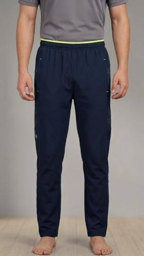 Image of Prince Sports Men's Chevron Pattern Track Pant | Sports, Gym & Casual Wear Lower for Men