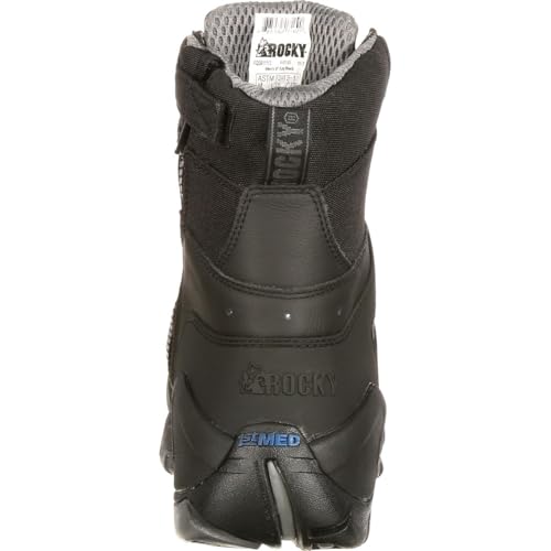 ROCKY 1st Med Carbon Fiber Toe Puncture-Resistant Side-Zip Waterproof Public Service Boot4