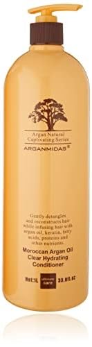 Whisper WhipArganmidas Moroccan Argan Oil Hydrating Conditioner 33 oz., White