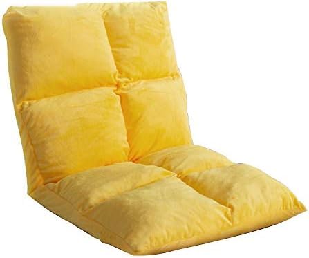 Chaise de sol avec coussin de sol et dossier réglable canapé paresseux