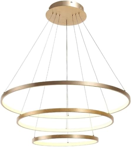 Luminaire de salon circulaire pour une ambiance chaleureuse en soirée
