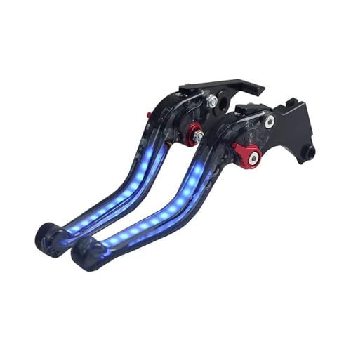 Levier frein hydraulique avant et embrayage avec feux de guidon moto